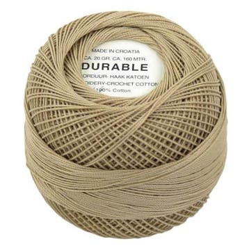 Durable Borduur- en Haakkatoen – 100% Katoen – 20g / 160m, Verzenden, Nieuw