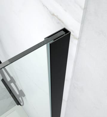 SALE - Roka 70 x 200 - 8mm - Inloopdouche - Mat zwart, Ophalen of Verzenden, Nieuw
