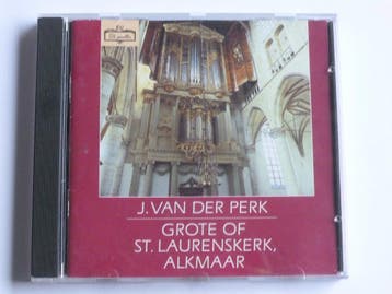 J. van der Perk - Grote of St. Laurenskerk, Alkmaar, Ophalen of Verzenden, Zo goed als nieuw