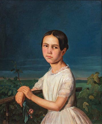 Giuseppe Bossi (1777-1815) - Ritratto di giovane fanciulla, Antiek en Kunst