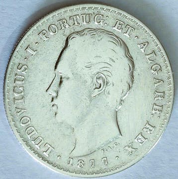 Portugal. D. Luís I (1861-1889). 500 Reis -1877