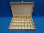 kist met 32 vakken - verzamelkist met 32 vakken, Huis en Inrichting, Woonaccessoires | Kisten, Minder dan 50 cm, Nieuw, Minder dan 50 cm