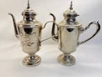 Gottfrid Carlsson Eskilstuna - Koffiepot (2) - Verzilverd -, Antiek en Kunst