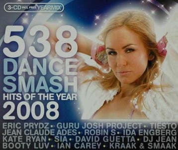 538 Dance Smash Hits Of The Year 2008 (3CD), Verzenden, Nieuw in verpakking, Dance