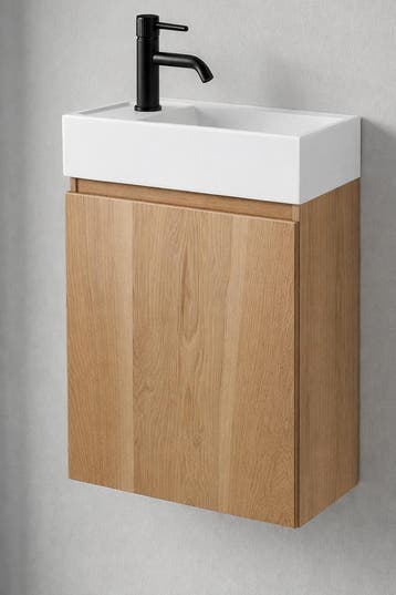 SALE - Volda 40 links - Eiken - Toiletmeubel -, Ophalen of Verzenden, Nieuw