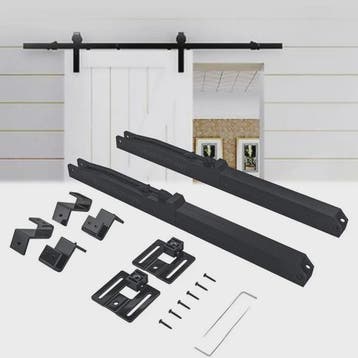 Soft Close Demper Systeem voor Barn Door Schuifdeuren - Vloe, Doe-het-zelf en Verbouw, Deuren en Horren, Verzenden, Nieuw