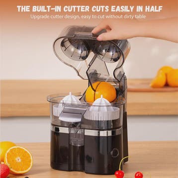Compacte Dubbele Citruspers & Blender - 200W - Snel Gezond S, Verzenden, Nieuw