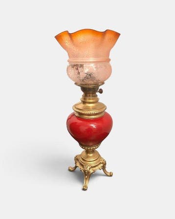 Lamp - Glas, Messing