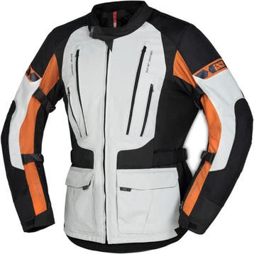 IXS Lennik-ST Zwart Grijs Textiele Motorjas, Nieuw met kaartje, Jas | textiel, IXS, Heren