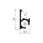 Keukententlijst 120/150 cm aluminium (alleen afhalen) - 120c, Caravans en Kamperen, Ophalen of Verzenden, Nieuw