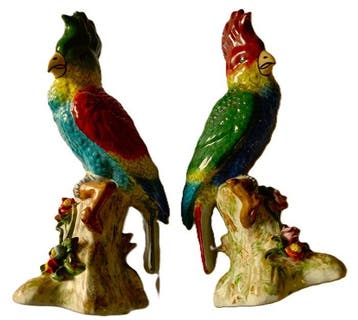 capodimonte - Koffiepot (2) - Zacht porcelein - paar