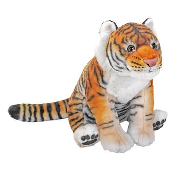 Wild Republic tijger knuffel - pluche - 30 cm - tijger, Verzenden, Nieuw