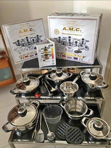 A.M.C. - Kookpottenset (25) - Staal, Metaal