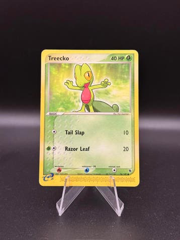 Pokemon EX Ruby & Sapphire Treecko #76/109, Verzenden, Gebruikt, Losse kaart