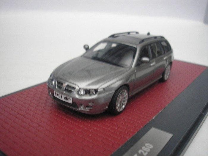 Matrix 1:43 - Modelauto - MG ZT-T 260 - 2004 - Grey Metallic, Hobby en Vrije tijd, Modelauto's | 1:5 tot 1:12