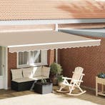 vidaXL Markies Valance Beige 430 x 20 cm Canvas, Tuin en Terras, Verzenden, Nieuw