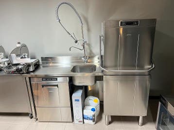 NIEUW! Smeg HTY511DSW doorschuifvaatwasser | waterontharder, Ophalen of Verzenden, Gebruikt, Wassen en Drogen