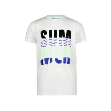 Shortsleeves -- Evan - 128 / Blauw, Verzenden, Nieuw