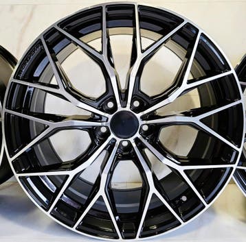 20 inch 5x114.3 Kipardo K3134 Black Mach. velgen 8.5J ET40, Ophalen of Verzenden, Nieuw, 20 inch, Velg(en)