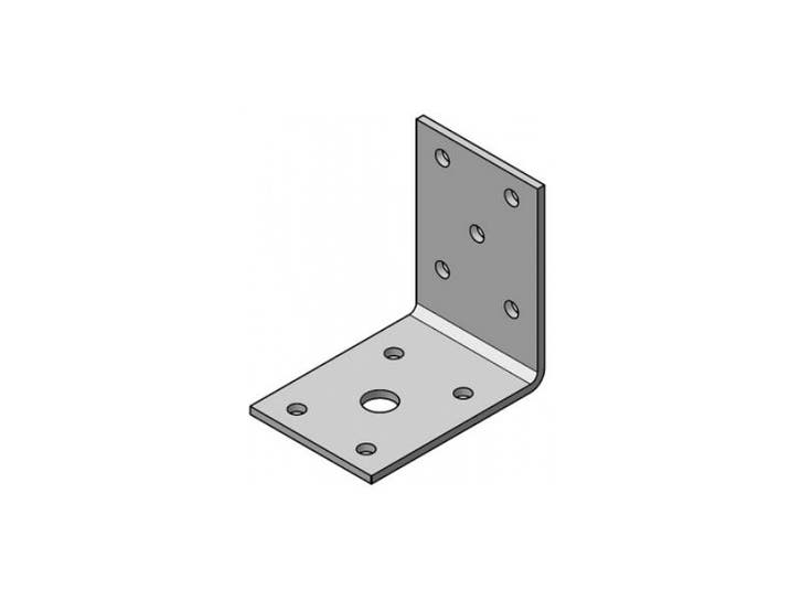 Hoekanker 140 x 60 x 3 mm verzinkt gebruikt, Doe-het-zelf en Verbouw, Metalen, Ophalen