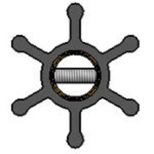 Impeller Volvo: 875583, 3586496, 21951342 Westerbeke: 36630, Watersport en Boten, Bootonderdelen, Motor en Techniek, Nieuw, Zeilboot of Motorboot