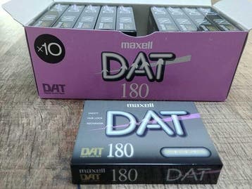 Maxell - DAT-180 Professional Metal Particle DAT - digital, Nieuw