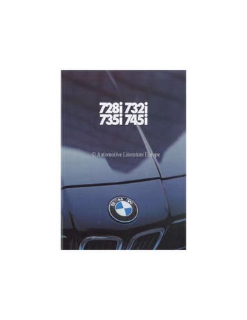 1981 BMW 7 SERIE BROCHURE NEDERLANDS, Nieuw, BMW, Author