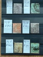 Groot-Brittannië 1855/1867 - Kleine verzameling Queen, Gestempeld