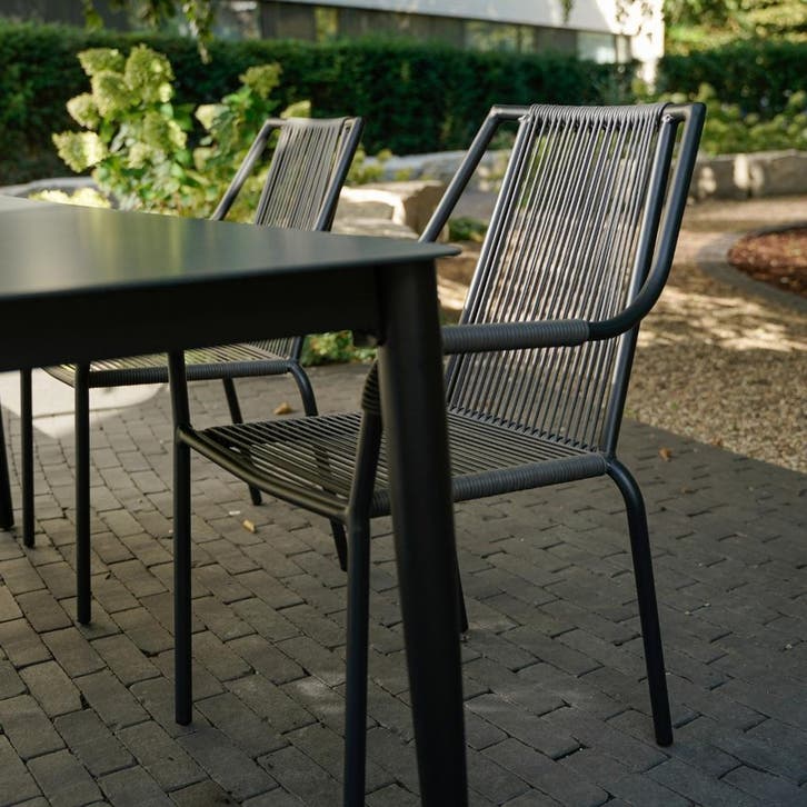 Shelo tuinstoel grijs, Huis en Inrichting, Stoelen, Nieuw, Ophalen of Verzenden