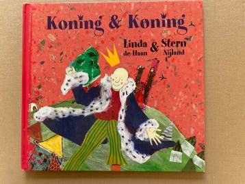 Kinderboek - Koning en Koning over acceptatie queer-relaties, Verzenden, Zo goed als nieuw, Sprookjes, 5 of 6 jaar