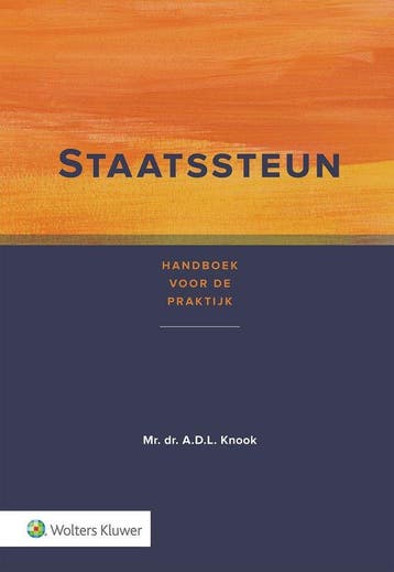 9789013127706 Staatssteun | Tweedehands, Verzenden, Zo goed als nieuw, A.D.L. Knook
