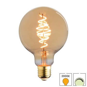 LED lamp E27 | 3.5 watt dimbaar | 2000K extra warm wit |, Verzenden, Nieuw, E27 (groot), Overige typen