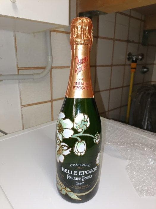2002 Perrier-Jouët, Belle Epoque - Champagne Brut - 1 Fles, Verzamelen, Wijnen