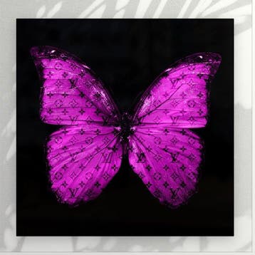 Daluxe Art (1999-) - Louis Vuitton Butterfly