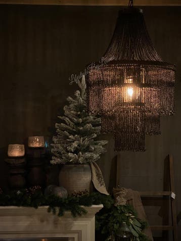 Hanglamp ketting Old black, Ophalen of Verzenden, Nieuw