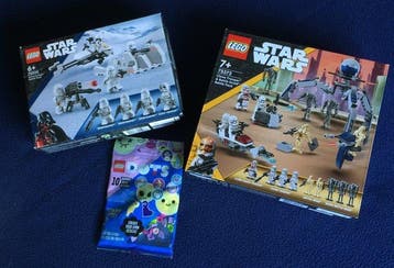 Lego Set - Star Wars, Dots - 75372 Clone Trooper & Battle, Nieuw