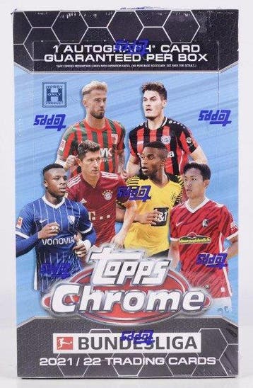 2021/22 Topps - Each Box Contains 1 Autograph - 1 Sealed box, Nieuw