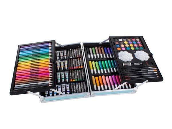 Veiling - Kleur en Tekenset in  Koffer 145 Delig, Hobby en Vrije tijd, Tekenen