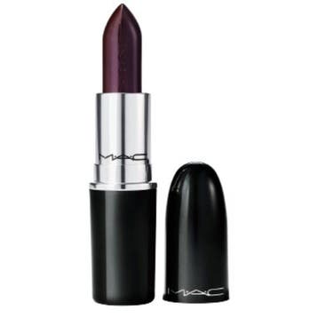 MAC Cosmetics Lustreglass Lipstick - 550 Succumb To Plum -, Ophalen of Verzenden, Nieuw, Lippen, Make-up