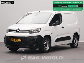Citroën Berlingo 130pk Benzine Automaat L1H1 Navi Airco Crui, Automaat, Stof, Gebruikt, Euro 6