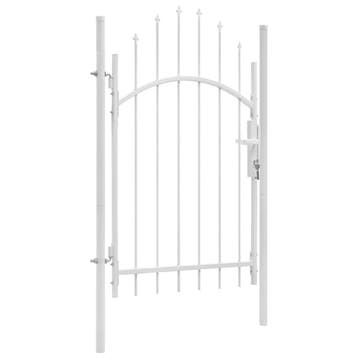Poort Tuin 1x2,25m Staal | 35% Korting, Tuin en Terras, Met poort, Ophalen of Verzenden, Zo goed als nieuw, Sierhekwerk