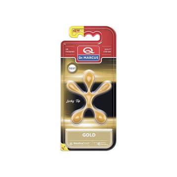 Dr. Marcus Lucky Top Gold Luchtverfrisser - Neutrafresh, Ophalen of Verzenden, Nieuw