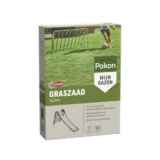 Graszaad | Pokon | 50 m² (Aanleg, 1 kg), Tuin en Terras, Gras en Kunstgras, Nieuw, Verzenden
