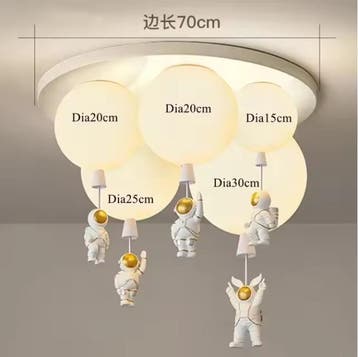 Moderne Cartoon Plafondlamp voor Kinderkamer, Verzenden, Nieuw