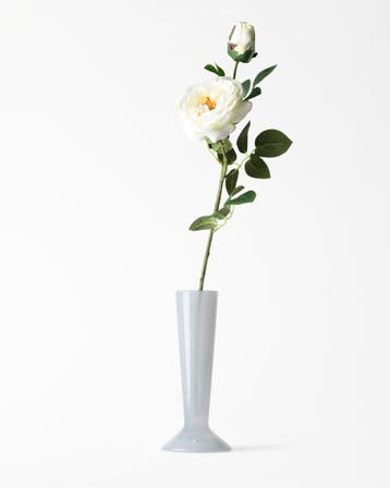 HEMA Vaas 8x20cm Zwier glas blauw van €7.69 voor €5.38 sale, Verzenden, Nieuw, Blauw