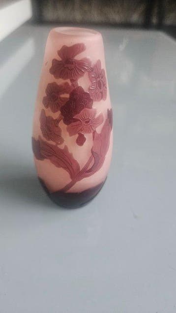 Emile Gallé - Vaas - Glas - Art Nouveau