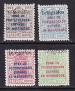 Marokko 1937 - Gekwalificeerde Spaanse postzegels -, Gestempeld