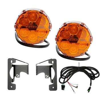 Nacho Lighting Jeep JL/JT SAE Combo Amber Plug N Play Fog, Ophalen of Verzenden, Nieuw