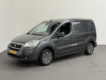Peugeot Partner 120 1.6 BlueHDi 75 L1 XR MARGE, Stof, Gebruikt, Zilver of Grijs, Lease