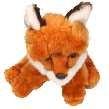 Pluche vos knuffel - zacht - 21 cm - kinderkamer cadeau, Verzenden, Nieuw